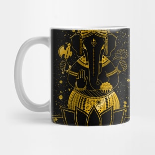 Golden Ganesha Mug